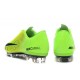 Chaussures pour hommes - Nike Mercurial Vapor 11 FG Crampons de Football Vert Noir