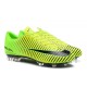 Chaussures pour hommes - Nike Mercurial Vapor 11 FG Crampons de Football Vert Noir