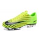 Chaussures pour hommes - Nike Mercurial Vapor 11 FG Crampons de Football Vert Noir