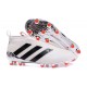 2016 Adidas Ace16+ Purecontrol FG/AG Chaussures de Football Blanc Noir Rouge