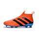 2016 Adidas Ace16+ Purecontrol FG/AG Chaussures de Football Bleu Orange Noir