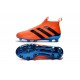 2016 Adidas Ace16+ Purecontrol FG/AG Chaussures de Football Bleu Orange Noir