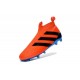 2016 Adidas Ace16+ Purecontrol FG/AG Chaussures de Football Bleu Orange Noir