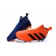 2016 Adidas Ace16+ Purecontrol FG/AG Chaussures de Football Bleu Orange Noir