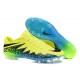 Nouvelle Chaussure Homme Nike Hypervenom Phinish FG Volt Noir Hyper Turquoise