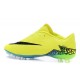 Nouvelle Chaussure Homme Nike Hypervenom Phinish FG Volt Noir Hyper Turquoise