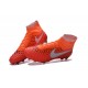 Nouvelle Homme Cramspon de Foot Nike Magista Obra FG Orange Blanc