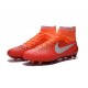 Nouvelle Homme Cramspon de Foot Nike Magista Obra FG Orange Blanc