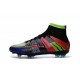 2016 Homme Chaussures Football Mercurial Superfly FG Noir Vert Rouge Bleu What the Mercurial