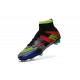 2016 Homme Chaussures Football Mercurial Superfly FG Noir Vert Rouge Bleu What the Mercurial