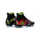 2016 Homme Chaussures Football Mercurial Superfly FG Noir Vert Rouge Bleu What the Mercurial