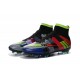 2016 Homme Chaussures Football Mercurial Superfly FG Noir Vert Rouge Bleu What the Mercurial