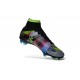 2016 Homme Chaussures Football Mercurial Superfly FG Noir Vert Rouge Bleu What the Mercurial