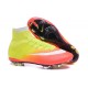 2016 Homme Chaussures Football Mercurial Superfly FG Jaune Orange Blanc Noir