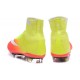 2016 Homme Chaussures Football Mercurial Superfly FG Jaune Orange Blanc Noir