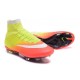 2016 Homme Chaussures Football Mercurial Superfly FG Jaune Orange Blanc Noir