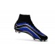 Chaussures Mercurial Superfly Heritage FG Nouvelle Pas Cher Bleu Noir Argenté Blanc