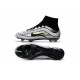 Chaussures Mercurial Superfly Heritage FG Nouvelle Pas Cher Argenté Noir Volt