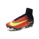 2016 Homme Chaussures Football Mercurial Superfly V FG Carmin Volt Rose