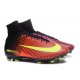 2016 Homme Chaussures Football Mercurial Superfly V FG Carmin Volt Rose