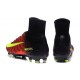 2016 Homme Chaussures Football Mercurial Superfly V FG Carmin Volt Rose