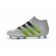 Chaussures de Football Hommes - adidas ACE 16.1 Primeknit FG/AG Blanc Vert Noir
