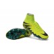 Nouvelles chaussures Nike HyperVenom Phantom II FG Football Crampons Volt Noir Hyper Turquoise