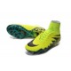 Nouvelles chaussures Nike HyperVenom Phantom II FG Football Crampons Volt Noir Hyper Turquoise