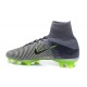 Chaussures Football Mercurial Superfly V FG 2016 Crampons pour Homme Gris Noir Vert