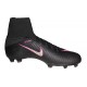 Chaussures Football Mercurial Superfly V FG 2016 Crampons pour Homme Pitch Dark Pack - Noir Rose