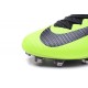 Chaussures Football Mercurial Superfly V FG 2016 Crampons pour Homme Noir Vert