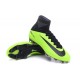 Chaussures Football Mercurial Superfly V FG 2016 Crampons pour Homme Noir Vert