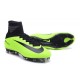 Chaussures Football Mercurial Superfly V FG 2016 Crampons pour Homme Noir Vert