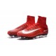 Chaussures Football Mercurial Superfly V FG 2016 Crampons pour Homme Rouge Blanc Noir