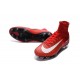 Chaussures Football Mercurial Superfly V FG 2016 Crampons pour Homme Rouge Blanc Noir