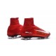 Chaussures Football Mercurial Superfly V FG 2016 Crampons pour Homme Rouge Blanc Noir