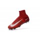 Chaussures Football Mercurial Superfly V FG 2016 Crampons pour Homme Rouge Blanc Noir