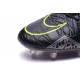 Nouvelles chaussures Nike HyperVenom Phantom II FG Football Crampons Noir Hématite Volt