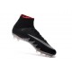 Nouvelles chaussures Nike HyperVenom Phantom II FG Football Crampons NJR x Jordan Noir Blanc Argenté