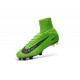 Chaussures Football Mercurial Superfly V FG 2016 Crampons pour Homme Vert Noir