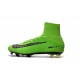 Chaussures Football Mercurial Superfly V FG 2016 Crampons pour Homme Vert Noir