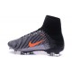 Chaussures Football Mercurial Superfly V FG 2016 Crampons pour Homme Gris Noir Orange