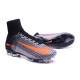 Chaussures Football Mercurial Superfly V FG 2016 Crampons pour Homme Gris Noir Orange