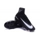 Chaussures Football Mercurial Superfly V FG 2016 Crampons pour Homme Noir Blanc