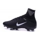 Chaussures Football Mercurial Superfly V FG 2016 Crampons pour Homme Noir Blanc