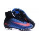 Chaussures Football Mercurial Superfly V FG 2016 Crampons pour Homme Bleu Noir Orange