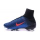 Chaussures Football Mercurial Superfly V FG 2016 Crampons pour Homme Bleu Noir Orange