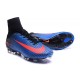 Chaussures Football Mercurial Superfly V FG 2016 Crampons pour Homme Bleu Noir Orange