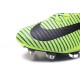 Chaussures Football Mercurial Superfly V FG 2016 Crampons pour Homme Vert Bleu Noir