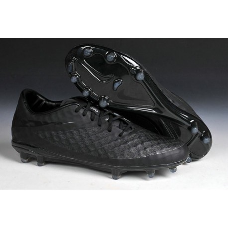 2014/2015 Chaussure de Football Nike Hypervenom Phantom FG Noir